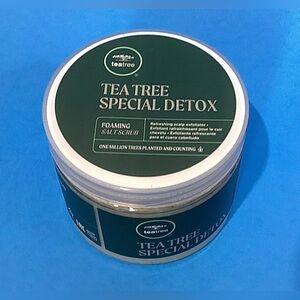 Tea Tree Special Detox Foaming Salt Scrub Refreshing Scalp Exfoliator 6.5Oz